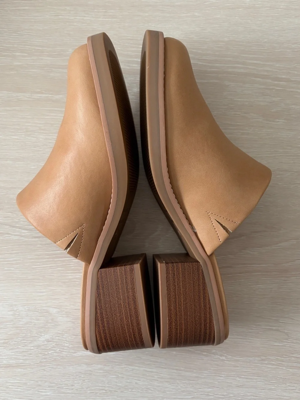 MIA Women's Brown Block Heel Sandals
